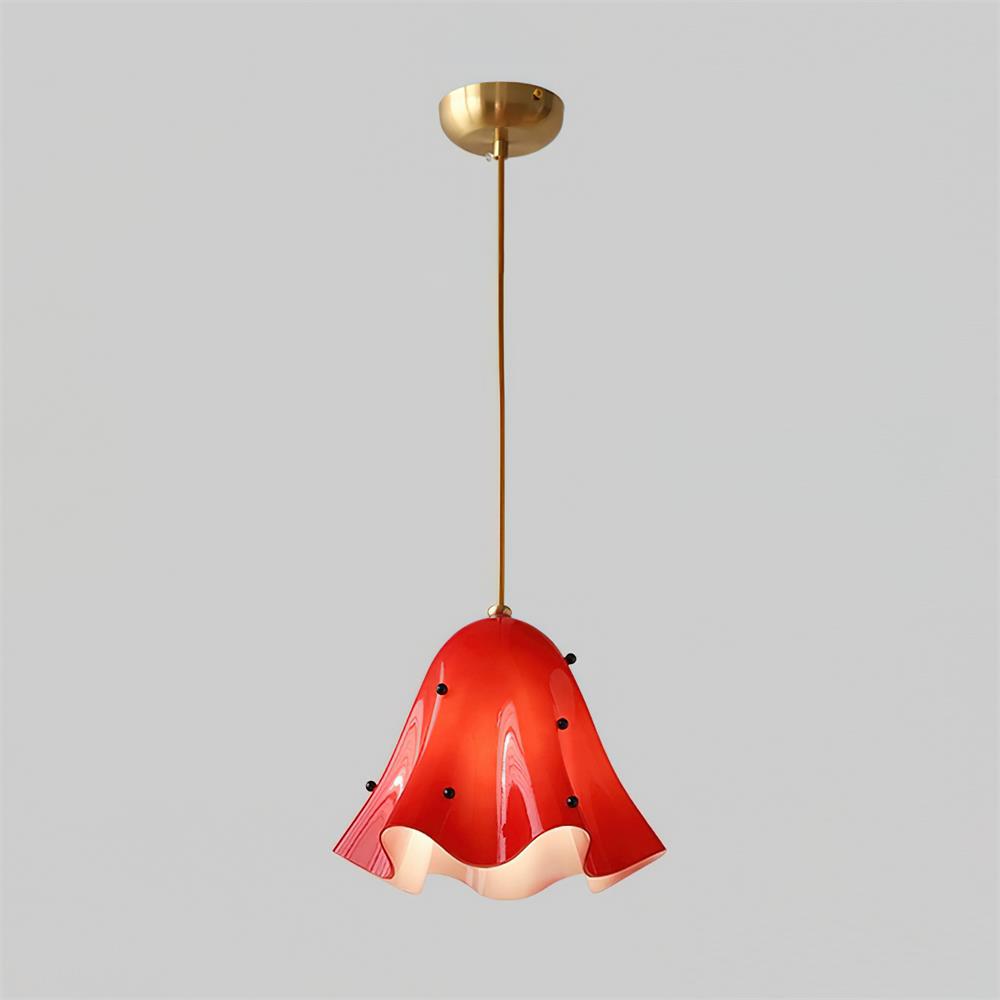 Arden Bell Glass Pendant Light