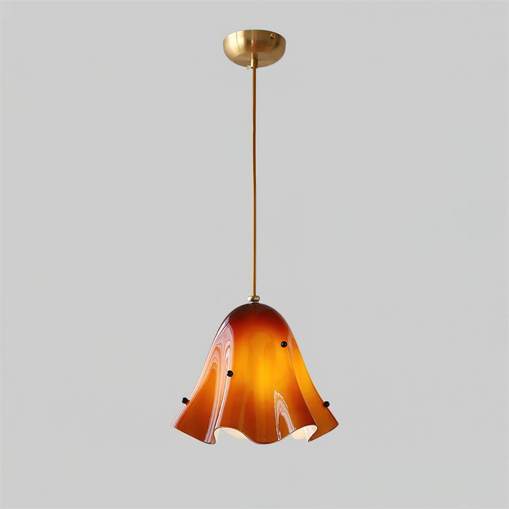Arden Bell Glass Pendant Light