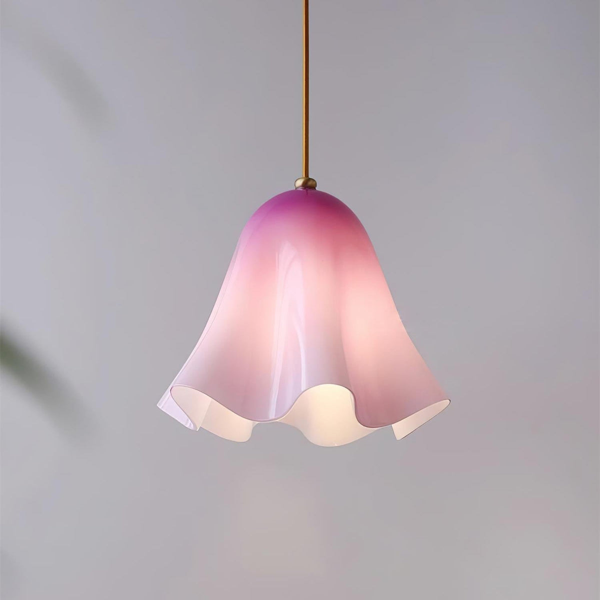 Arden Bell Glass Pendant Light
