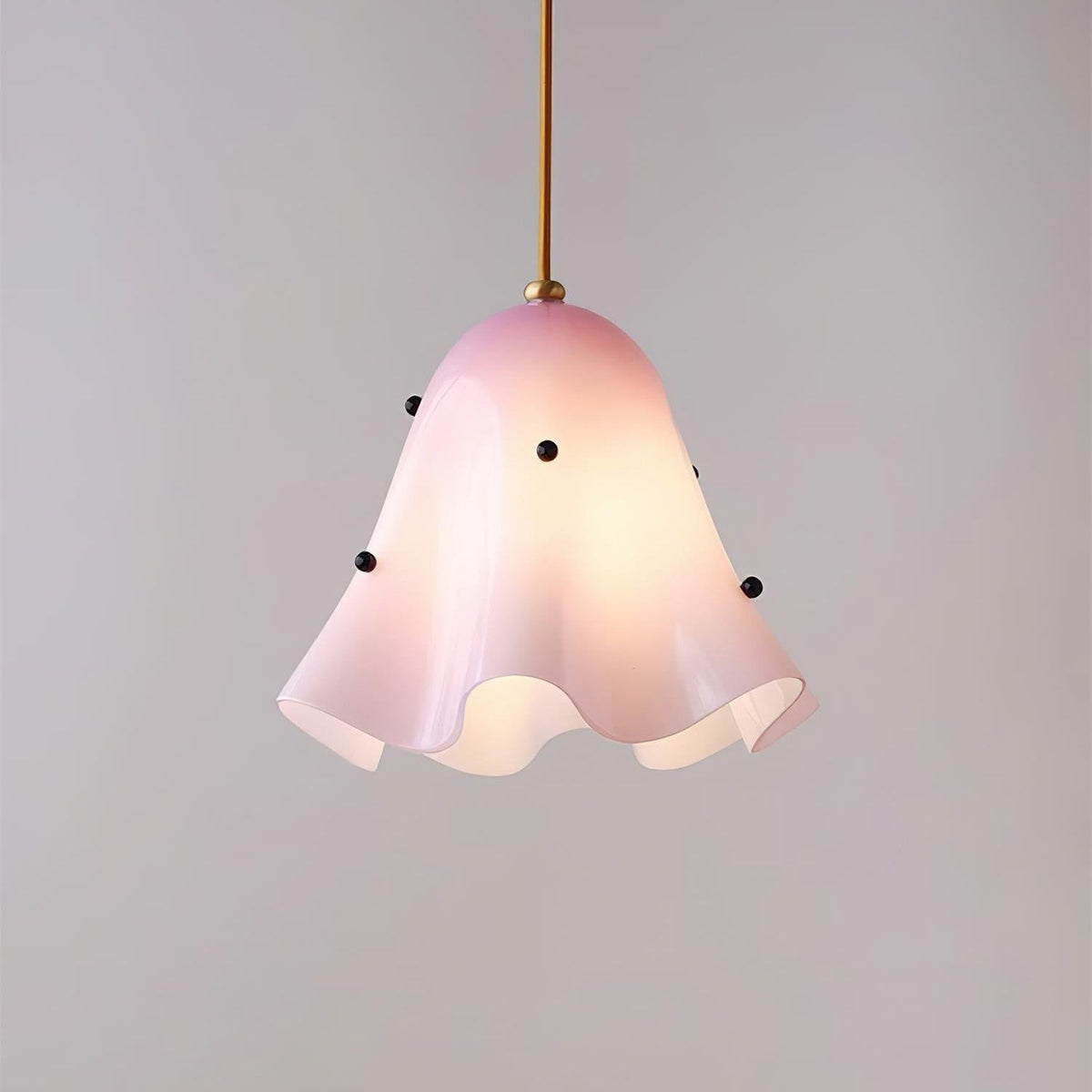 Arden Bell Glass Pendant Light