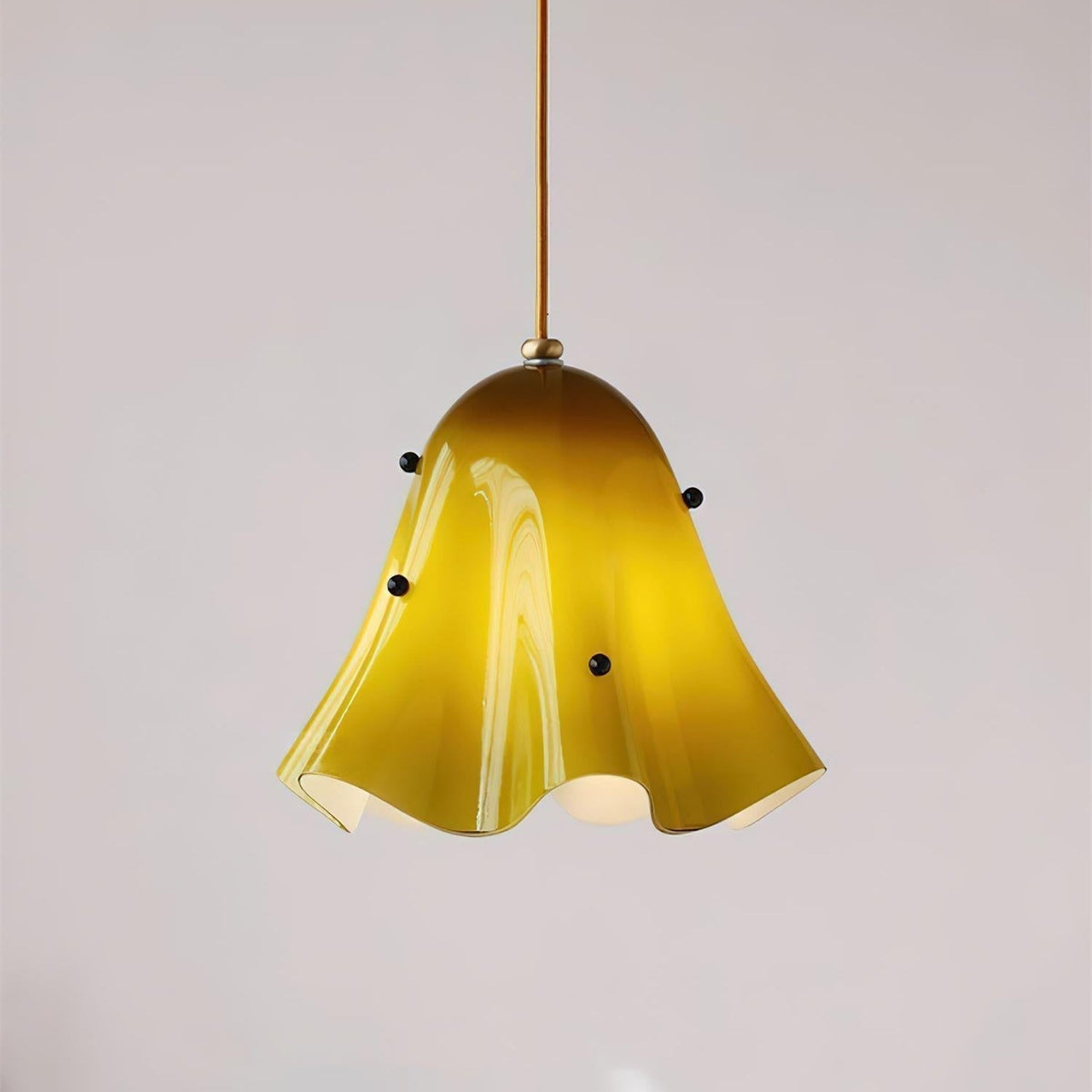 Arden Bell Glass Pendant Light
