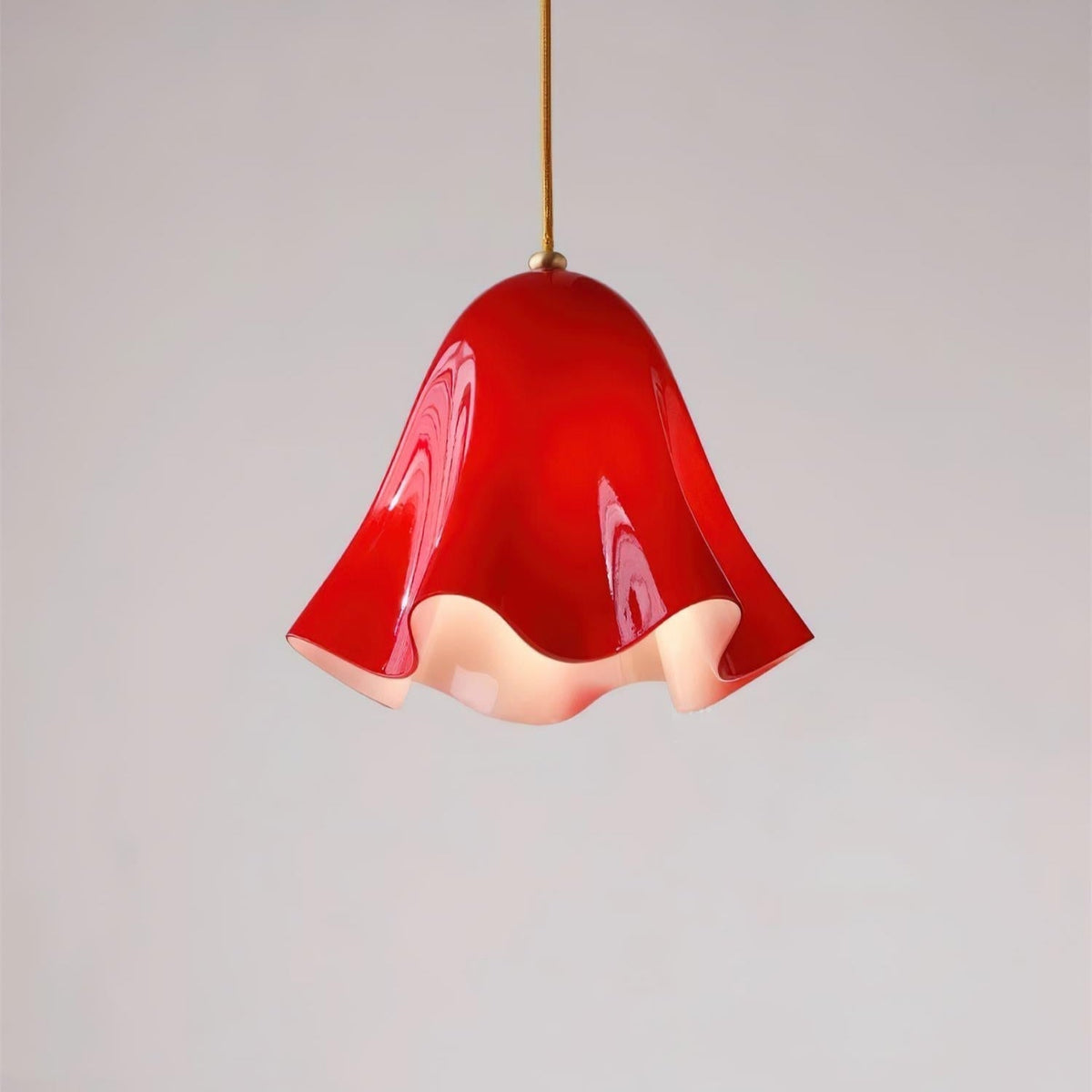 Arden Bell Glass Pendant Light
