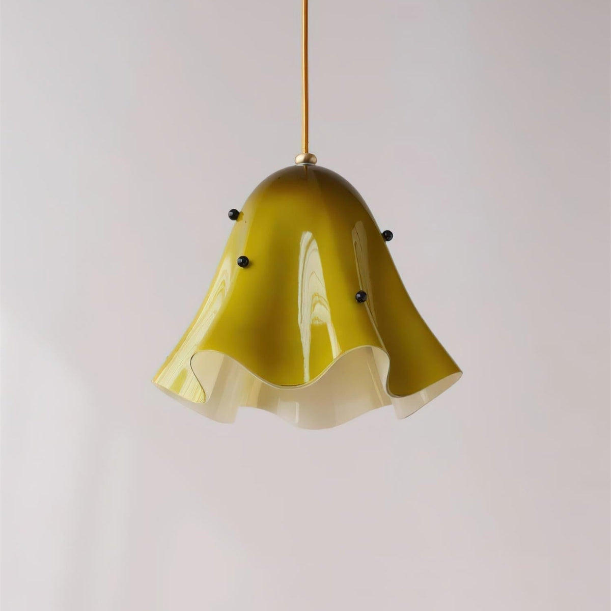 Arden Bell Glass Pendant Light