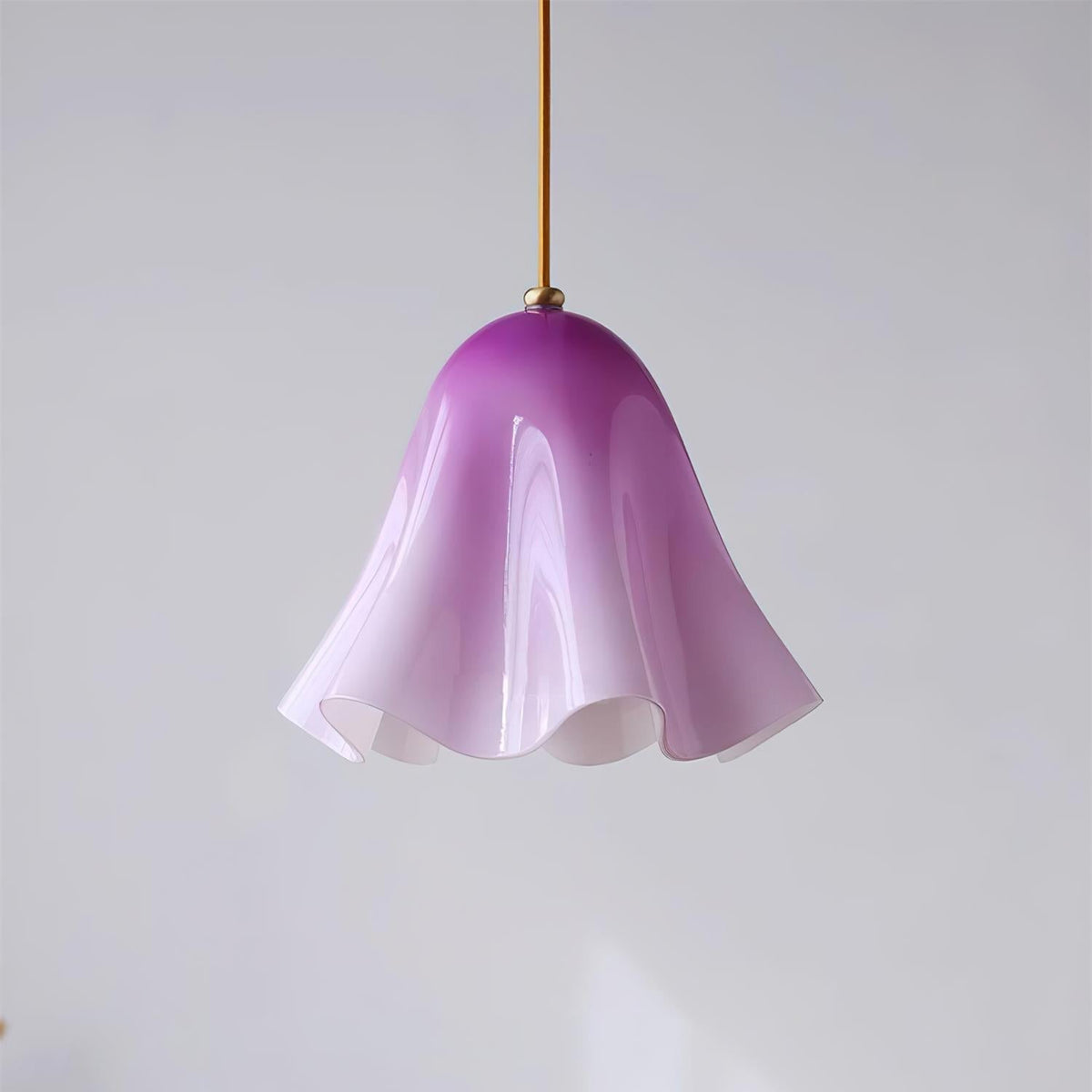 Arden Bell Glass Pendant Light