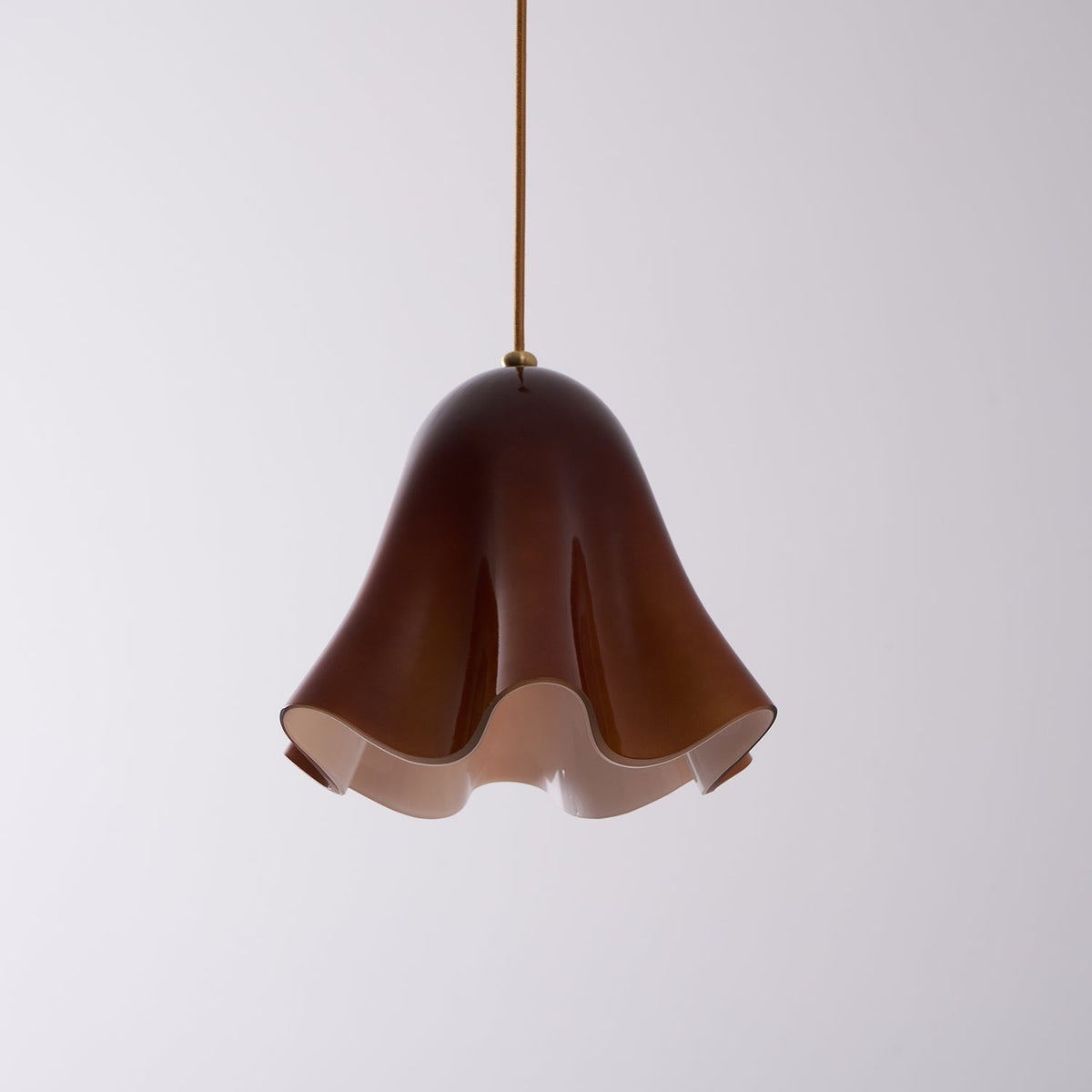 Arden Bell Glass Pendant Light