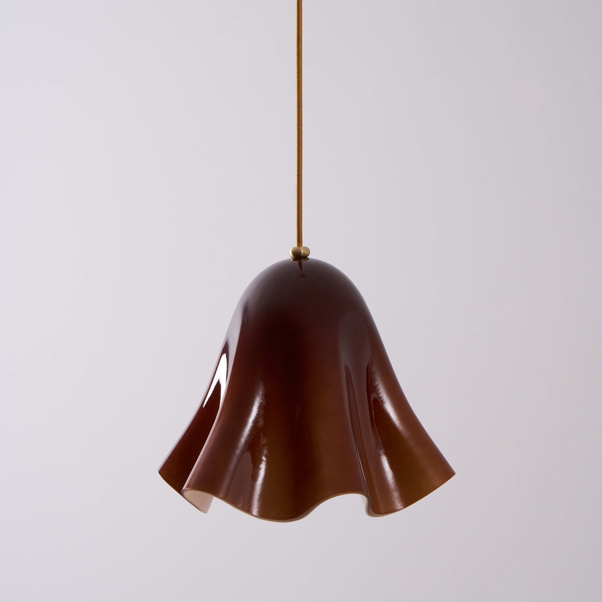 Arden Bell Glass Pendant Light