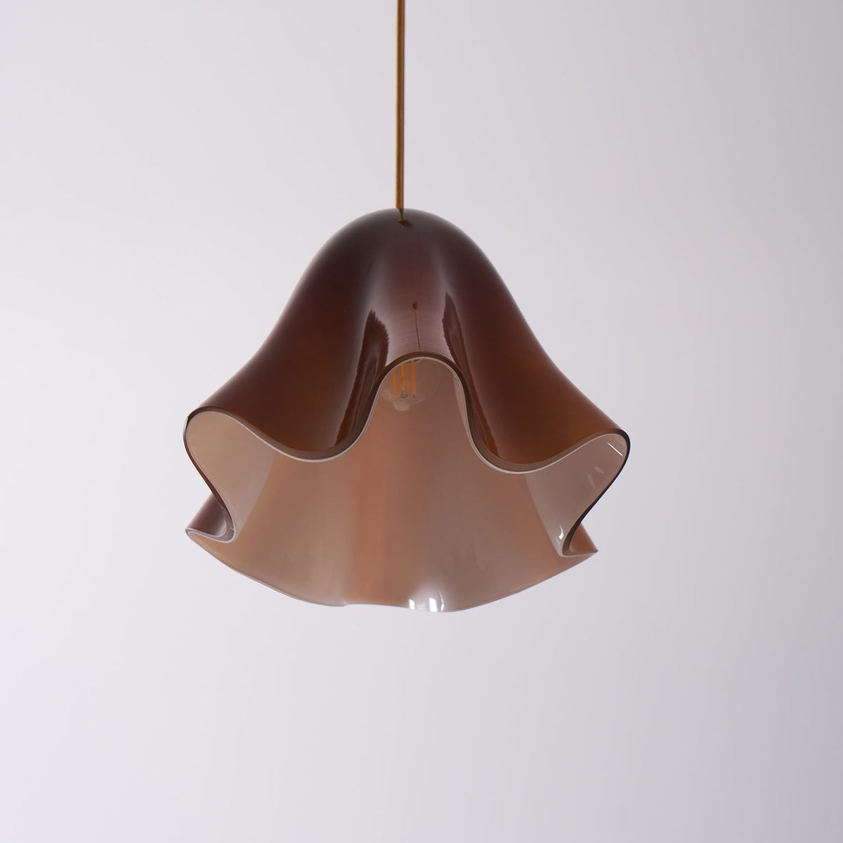 Arden Bell Glass Pendant Light
