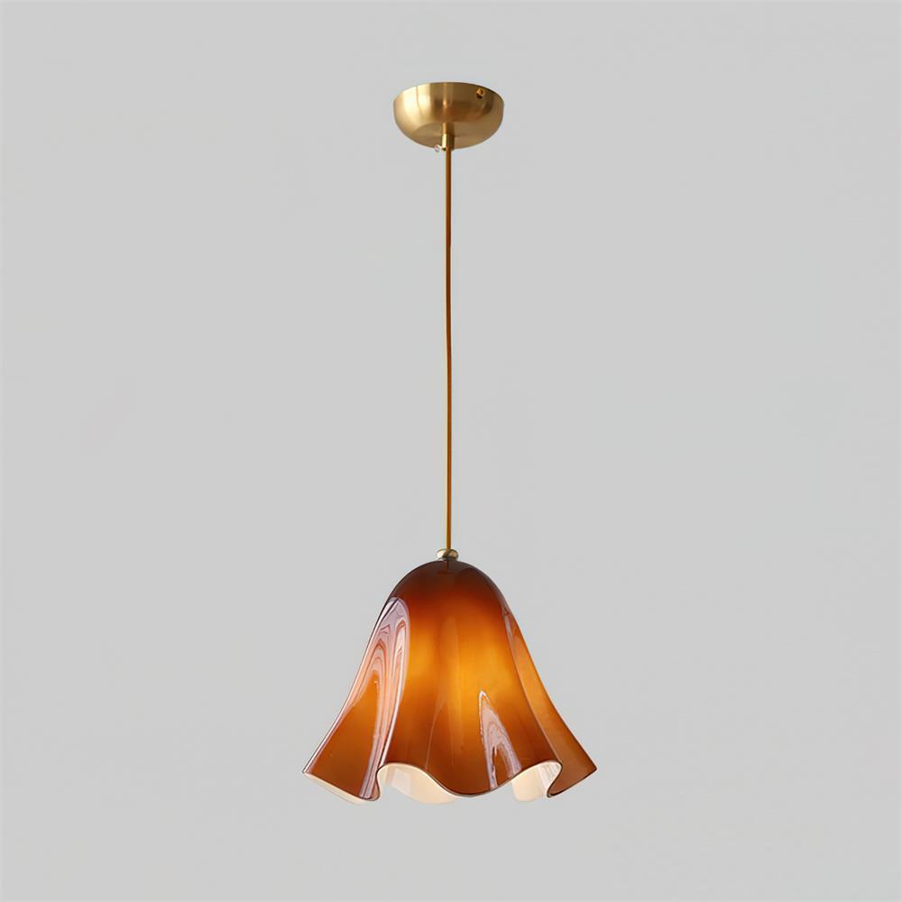 Arden Bell Glass Pendant Light