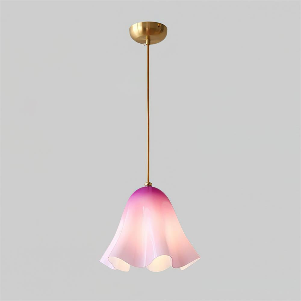 Arden Bell Glass Pendant Light