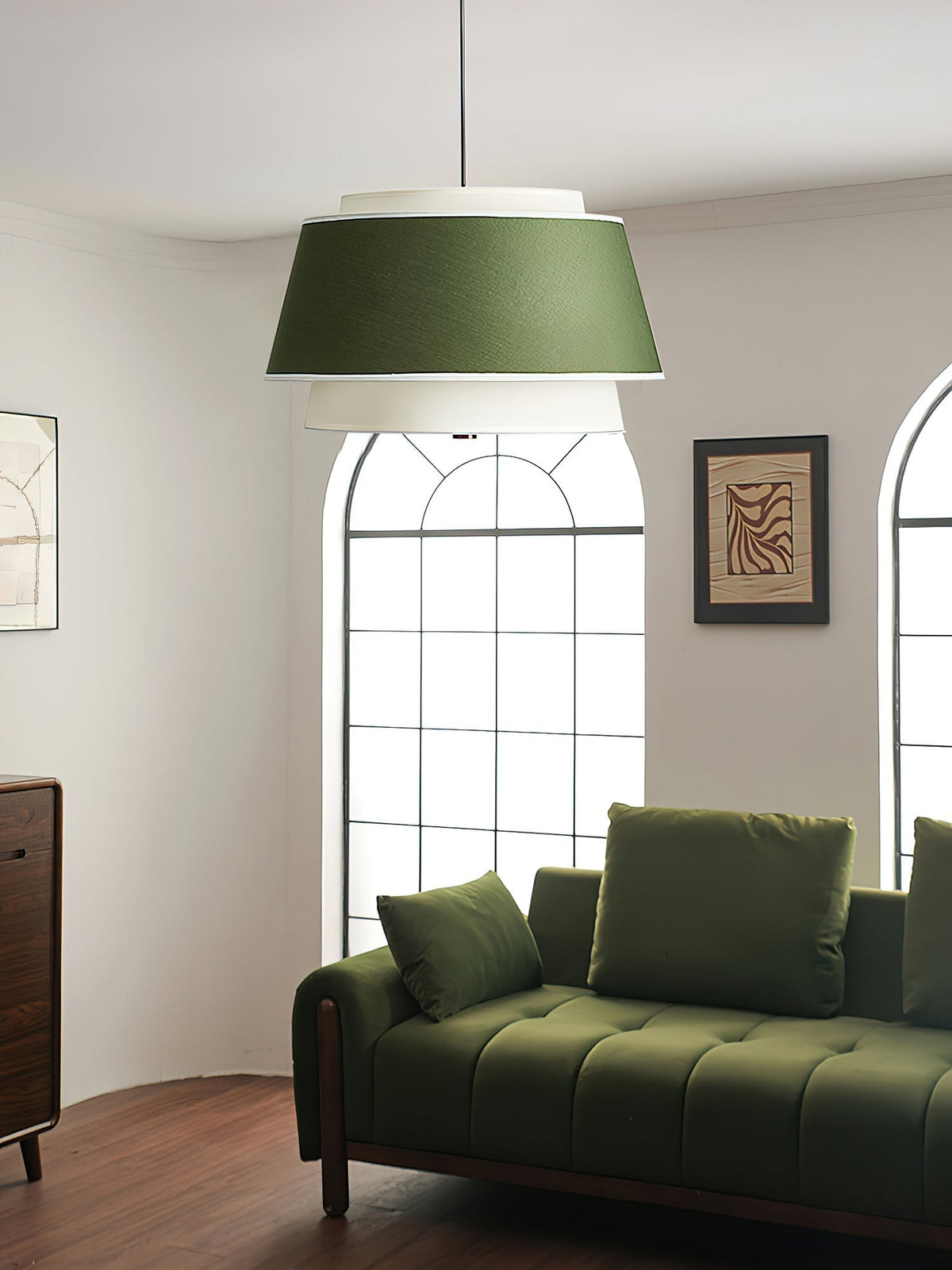 Verdura Drum Pendant Light