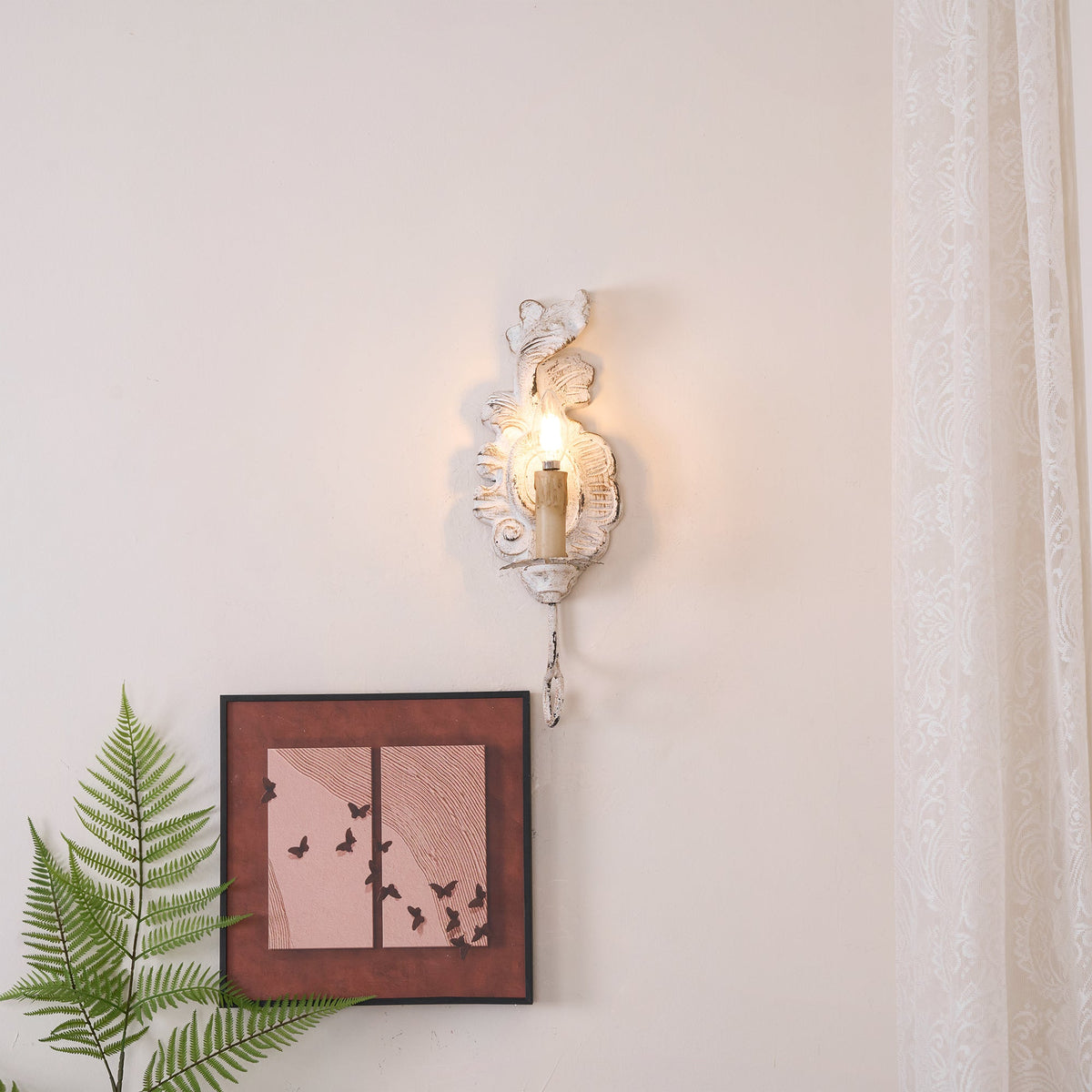 Tegeban Indoor Wall Lamp Wood