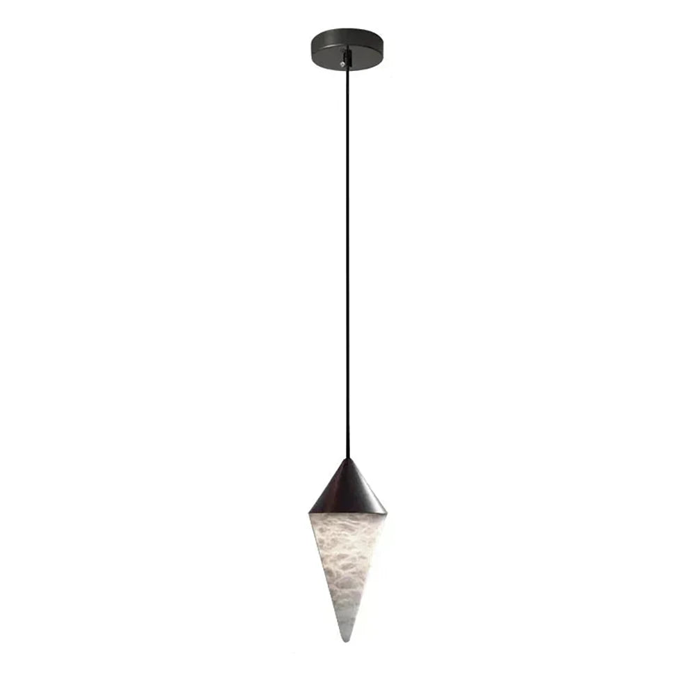 Ilverford Faceted Alabaster Drop Chandelier
