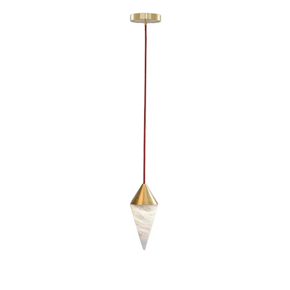 Ilverford Faceted Alabaster Drop Chandelier