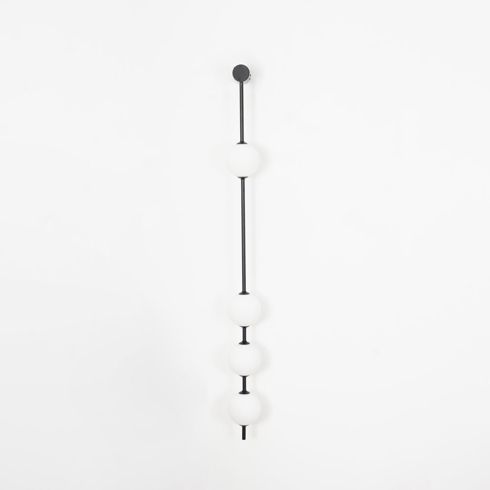Soloiella Wall Lamp Vertical Balls Brass