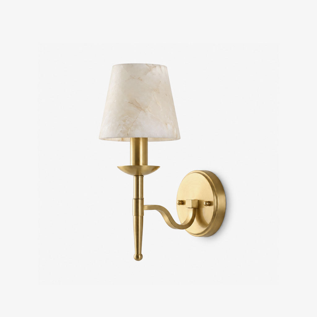 Iverstone Alabaster Wall Sconce