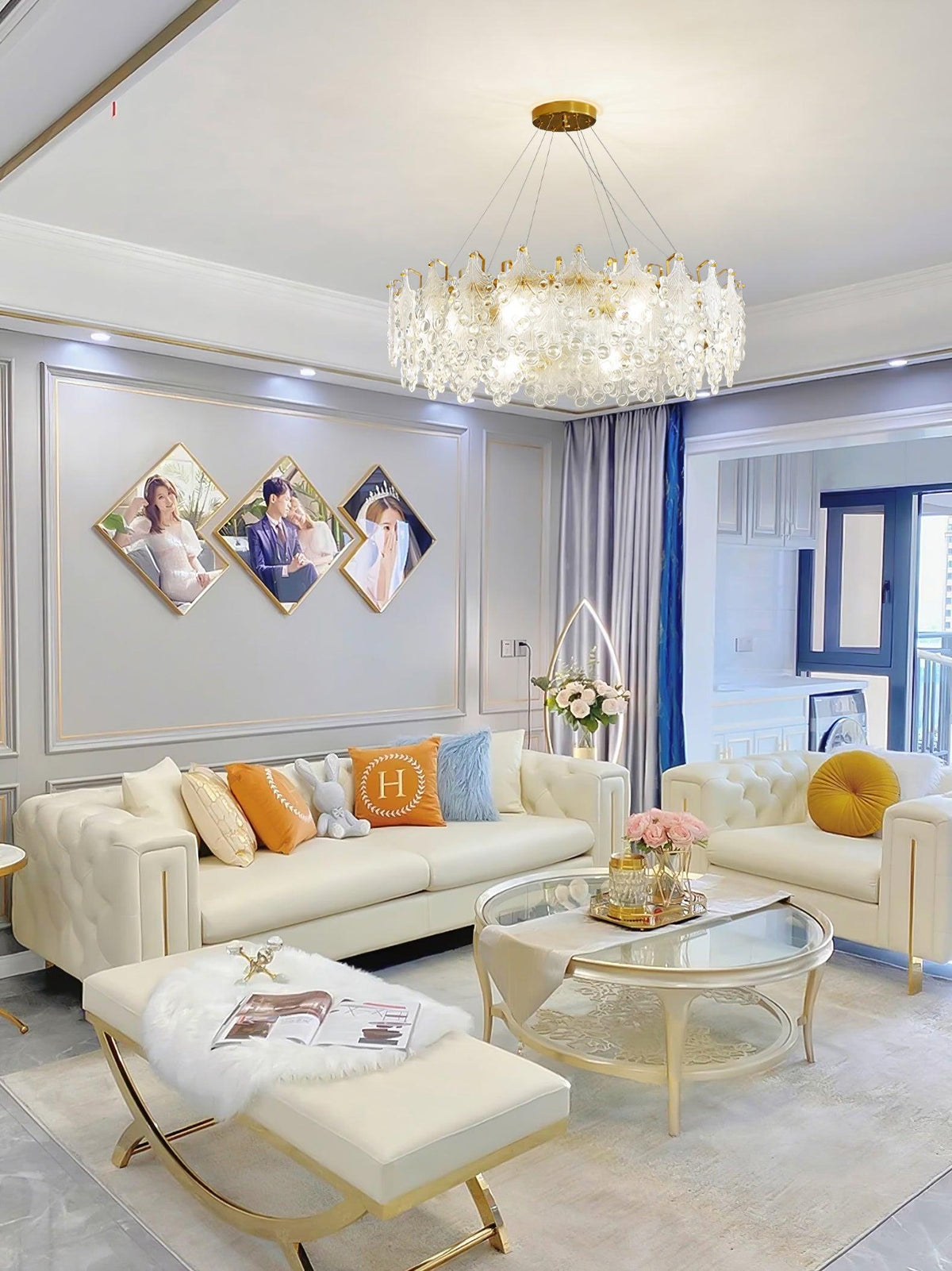 Cisorir Crystal Chandelier