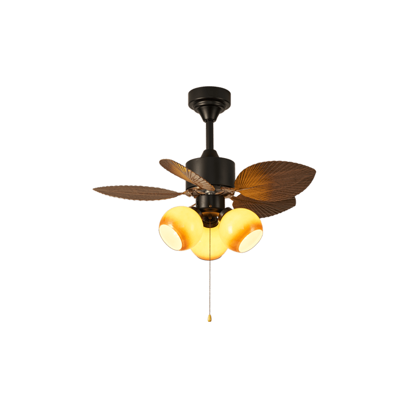 Miranira Vintage Leaf Ceiling Fan Light