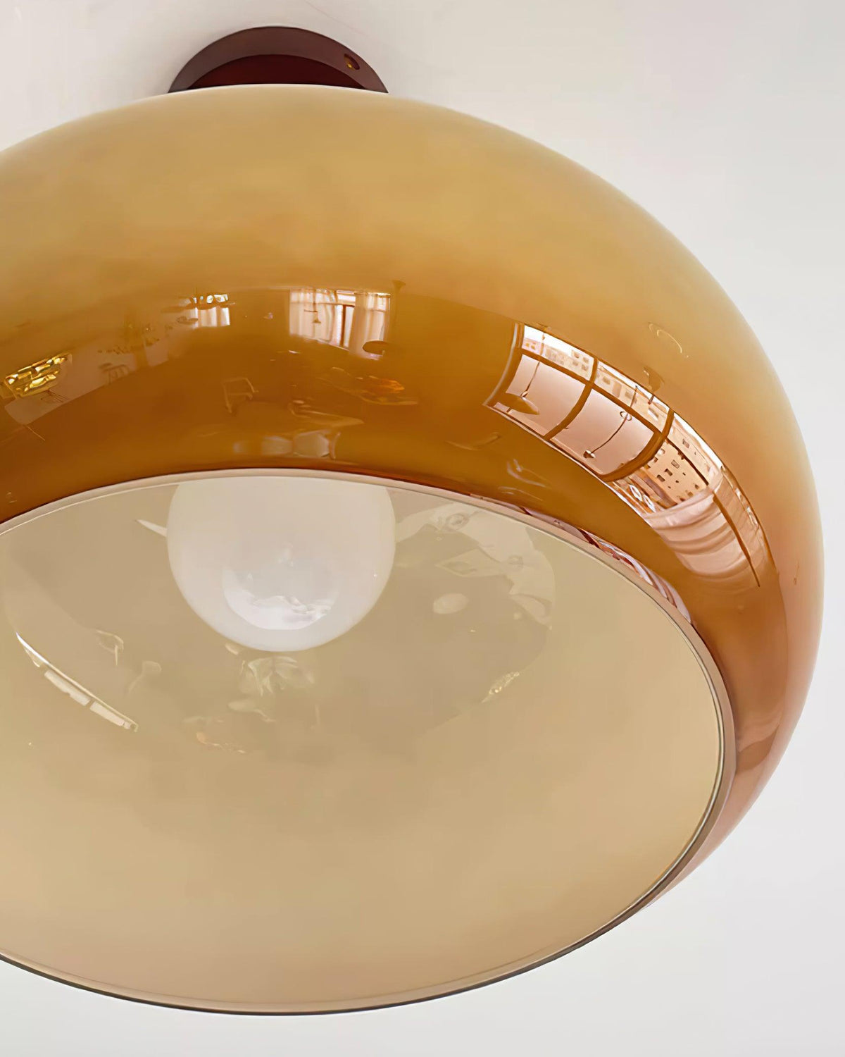 Eiralel Amber Glass Ceiling Light