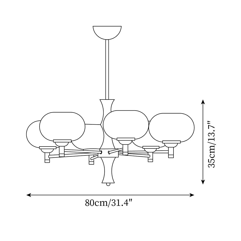 Bunned Chandelier