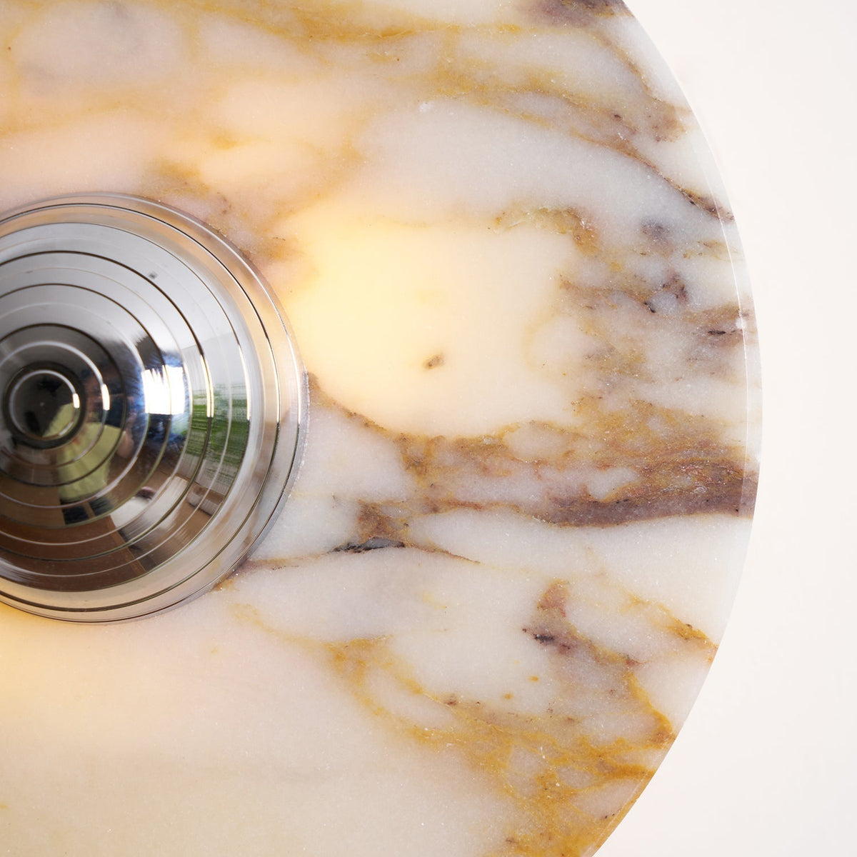 Wall Lamp Marble Disc LED Modern Light Fixture Multiple Colors