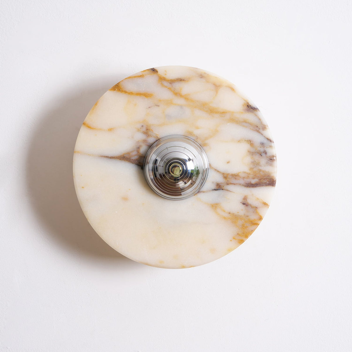 Wall Lamp Marble Disc LED Modern Light Fixture Multiple Colors