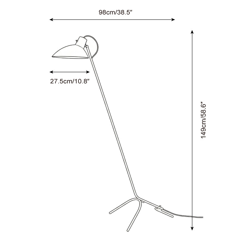 Liorinielle Curve Floor Lamp