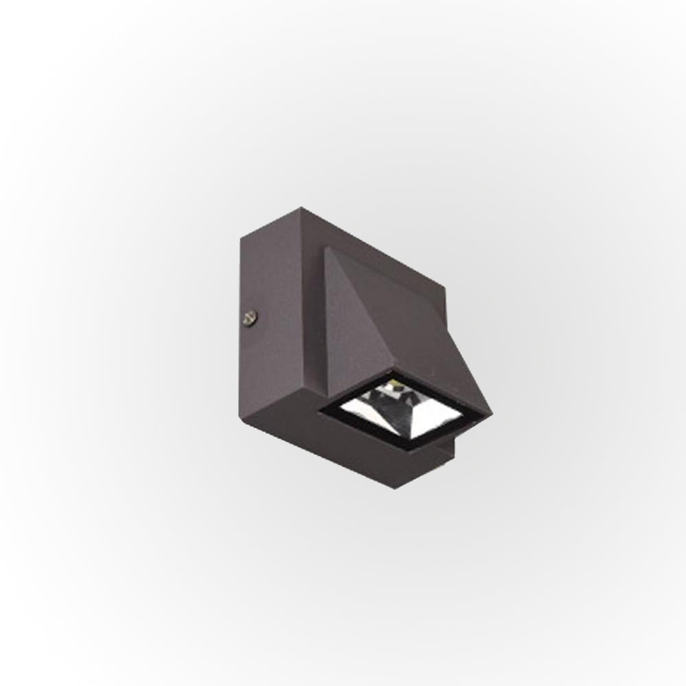 Terin Modern Black LED Outdoor Wall Lamp-Neutral Decor