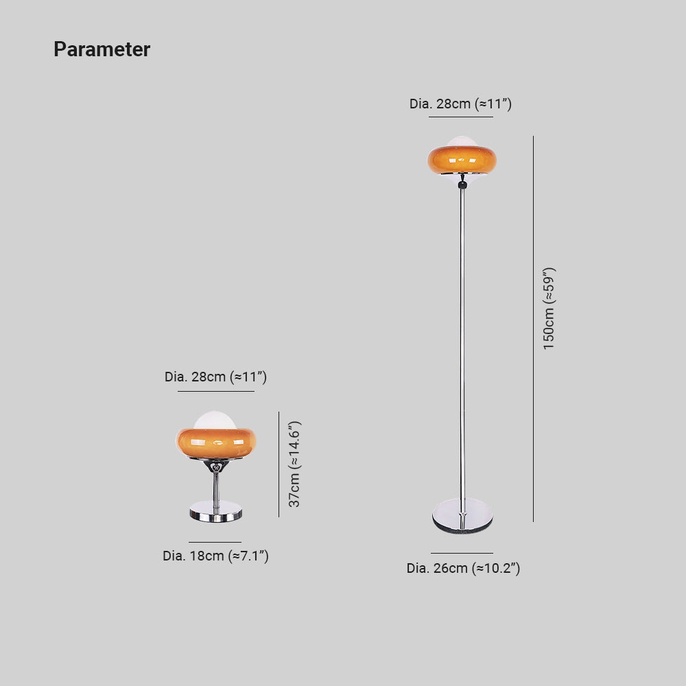 Libegek Modern Stained Glass Tall Floor Lamp