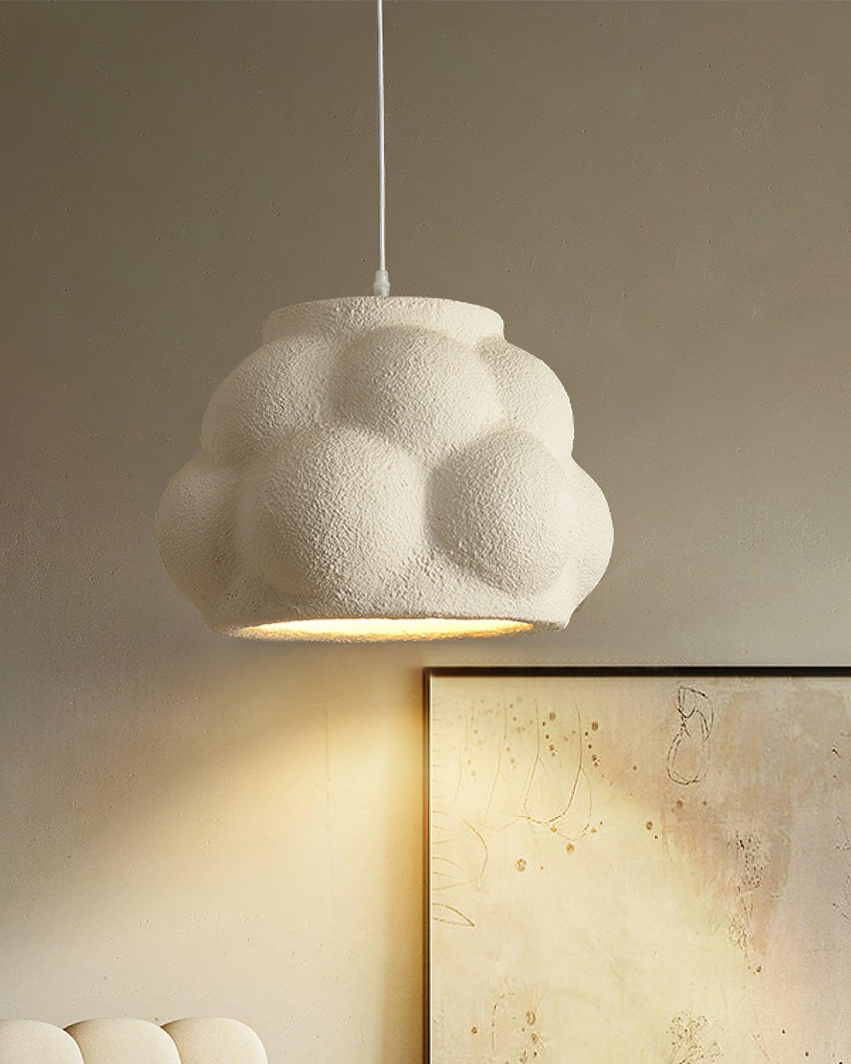 Mossy Wabi Sabi Pendant Light