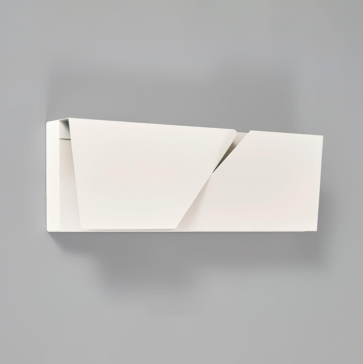 Wall Lamp 3D Geometric Panels Layered Light Art Remote Dimming Modern