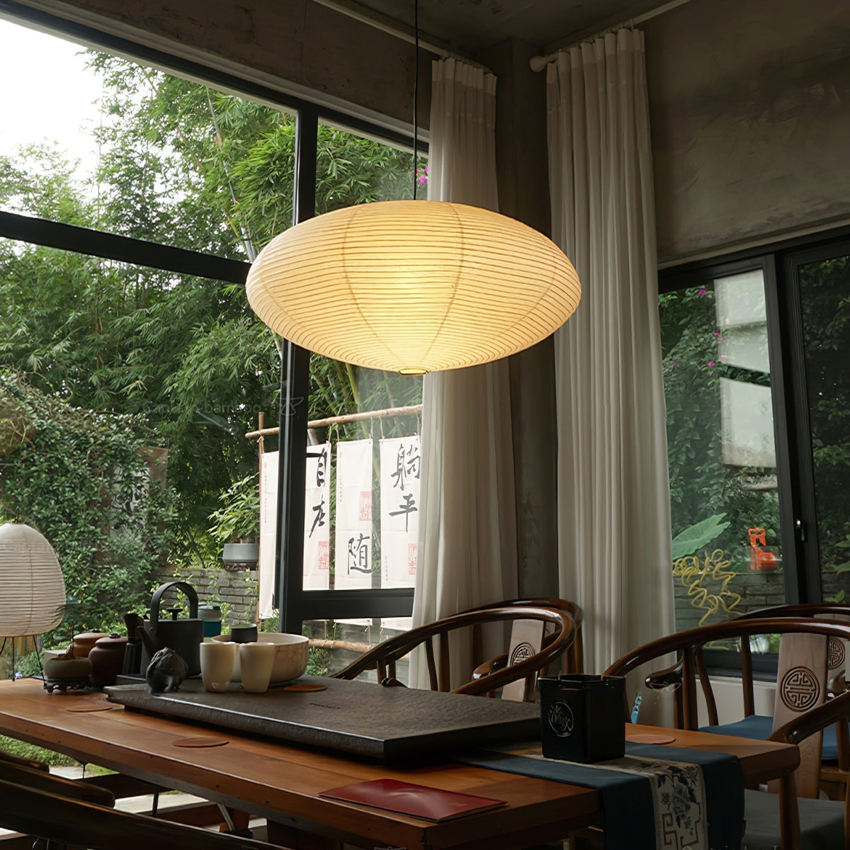 Piaiviella Pendant Lamp Paper for Living Room