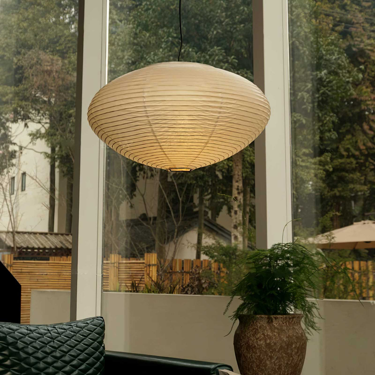 Piairaine Washi Paper 15A Pendant Light
