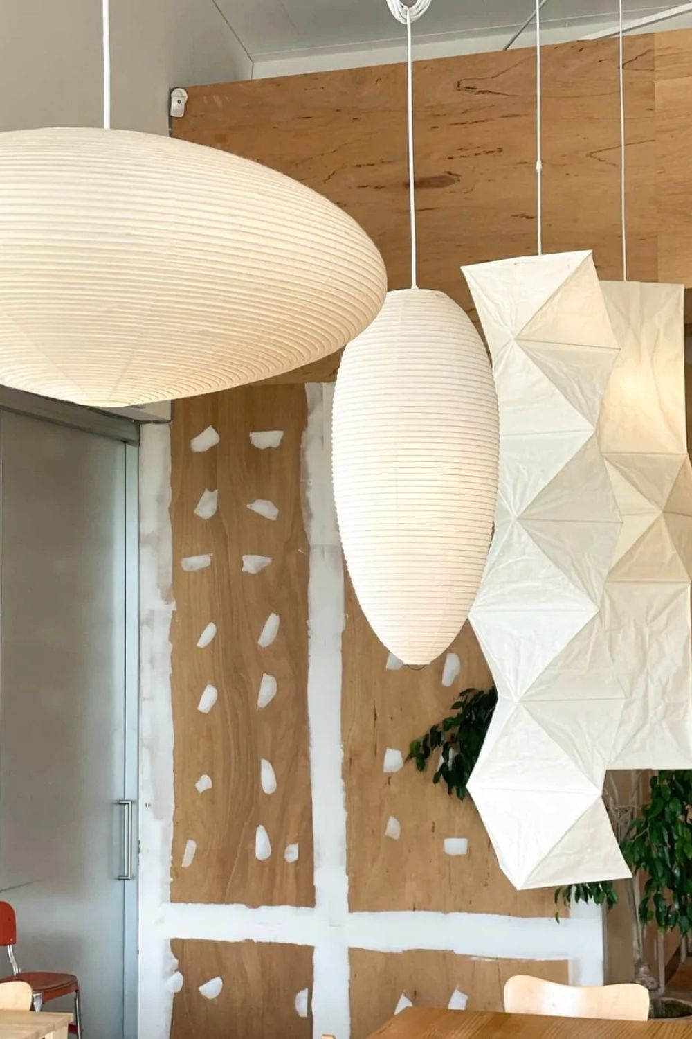 Piairaine Washi Paper 15A Pendant Light