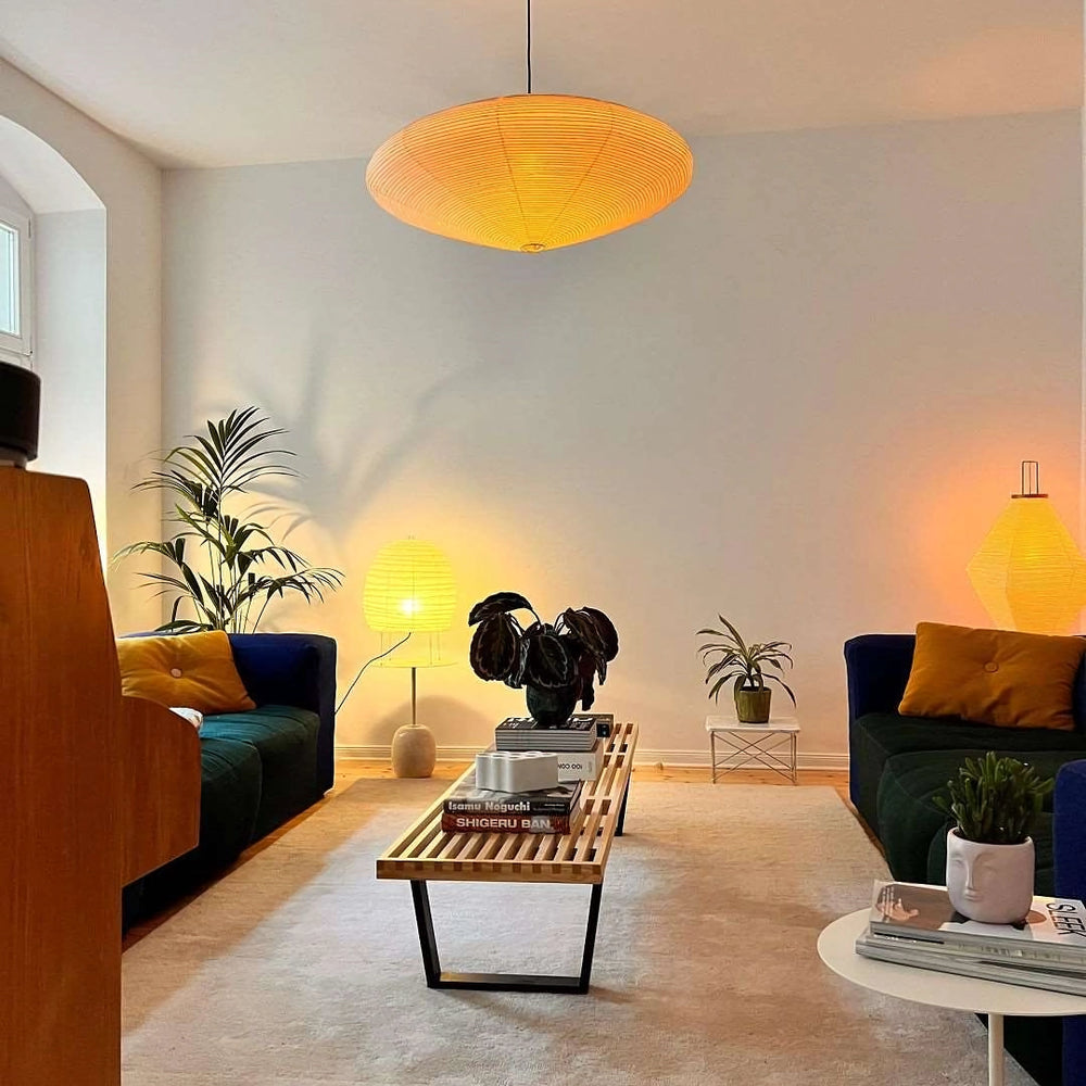 Piairaine Washi Paper 15A Pendant Light