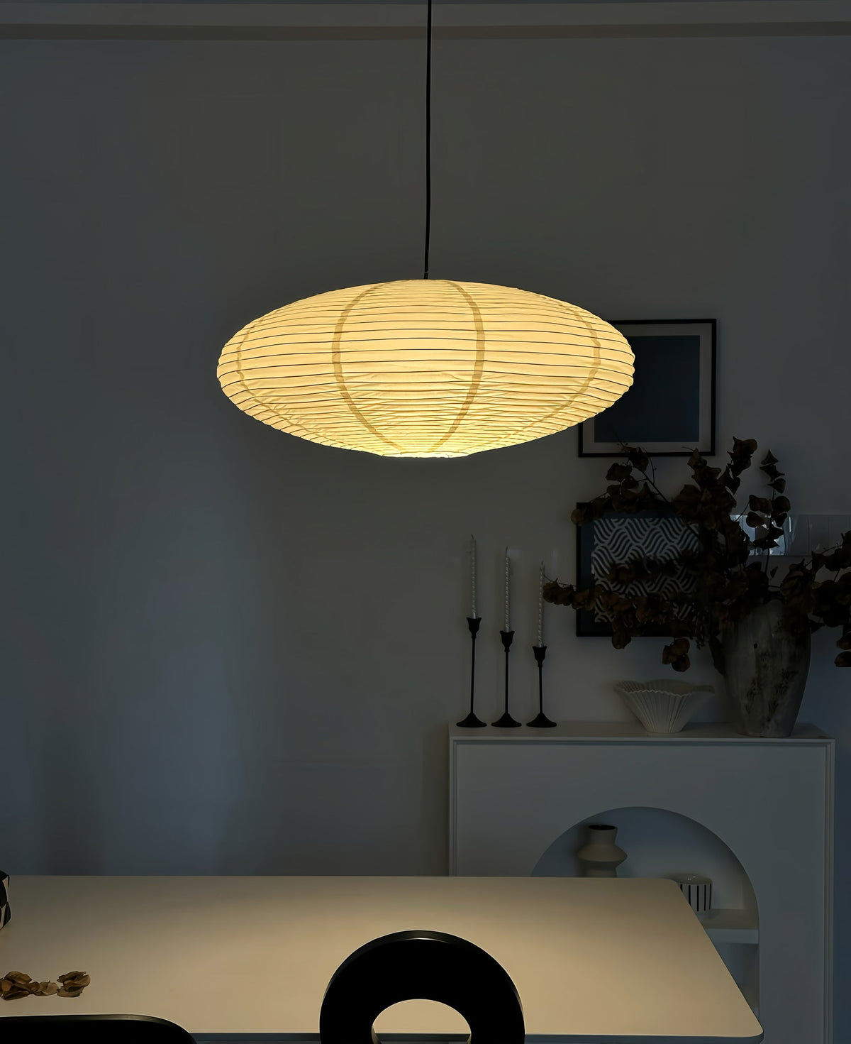 Piaiviella Pendant Lamp Paper for Living Room
