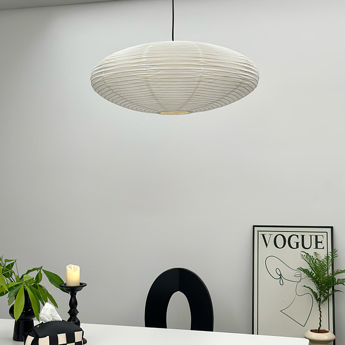 Piaiviella Pendant Lamp Paper for Living Room