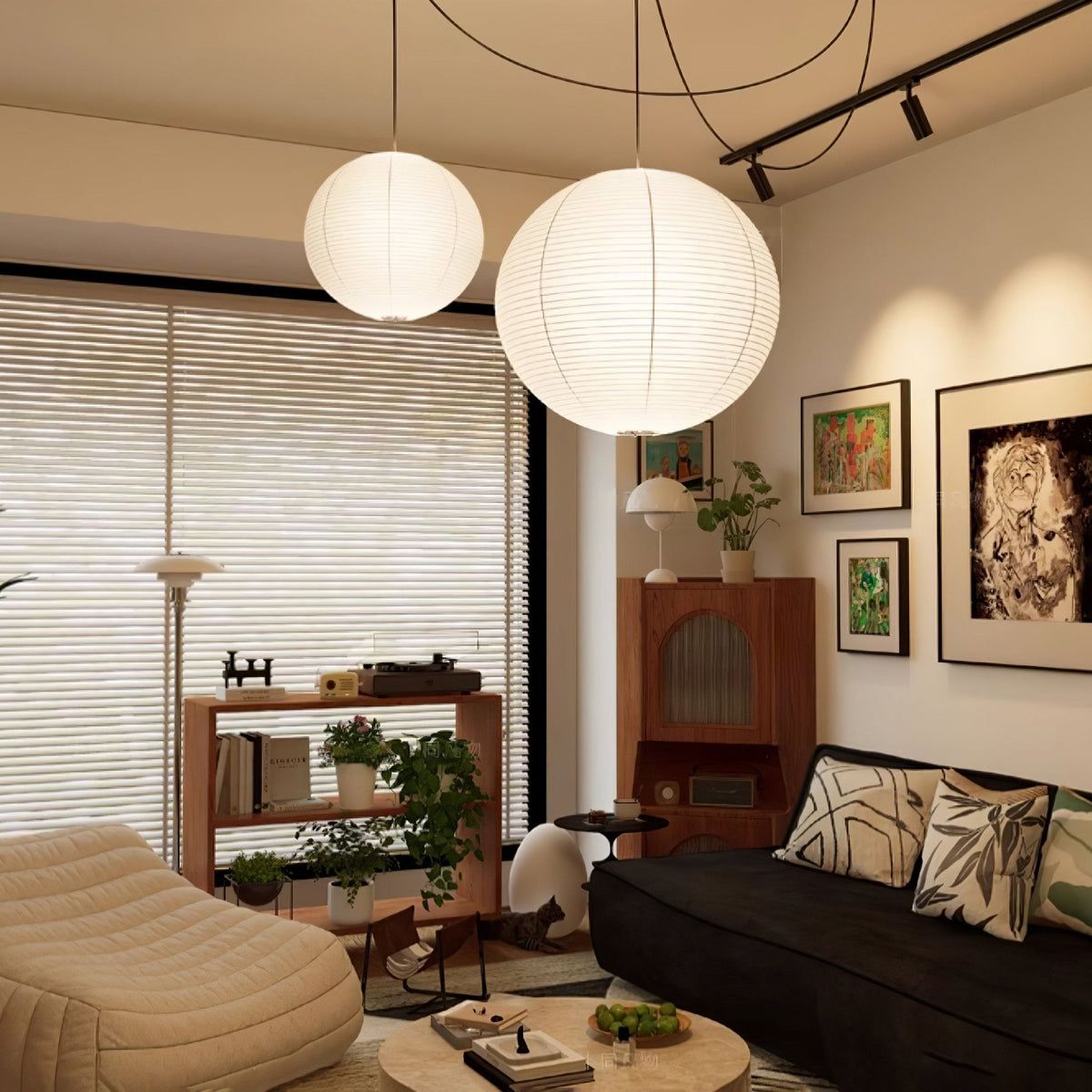 Kalemu Paper Vintage Pendant Light