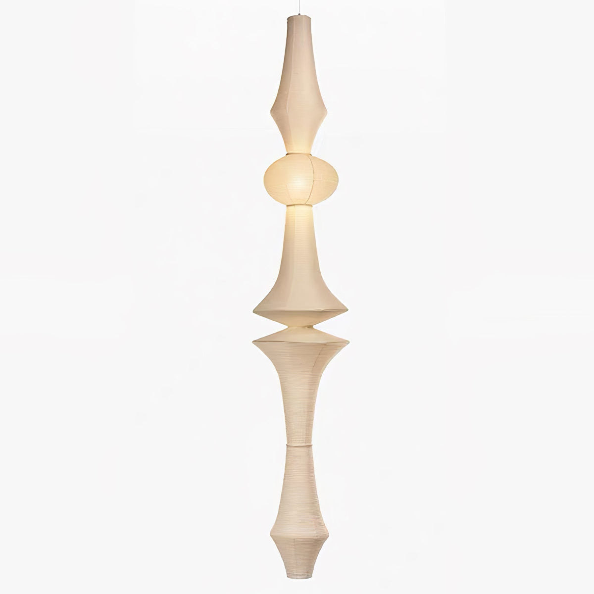 Lunirena Pendant Light Washi Paper E for Living Room