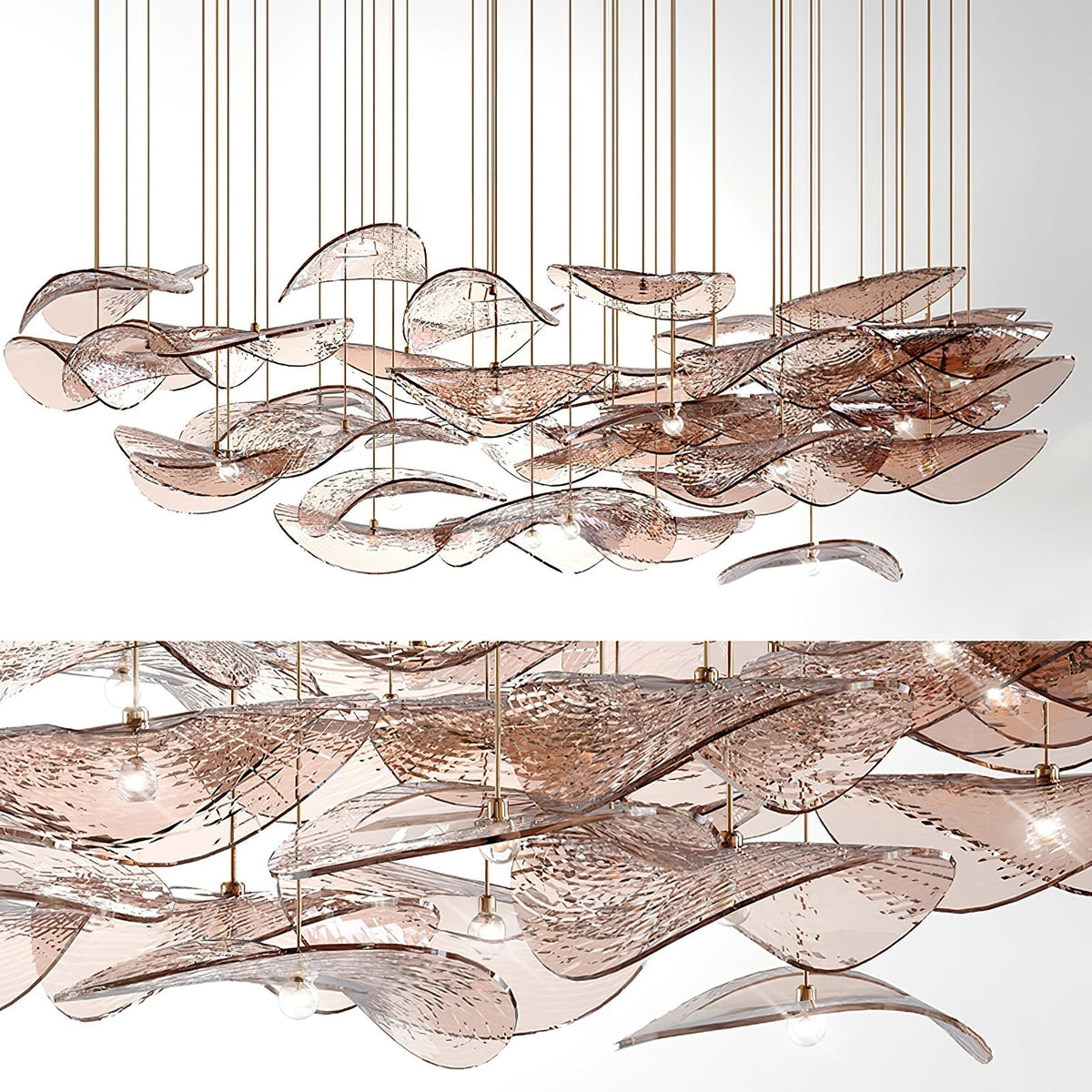 Lioris Butterfly Gold Pendant Light