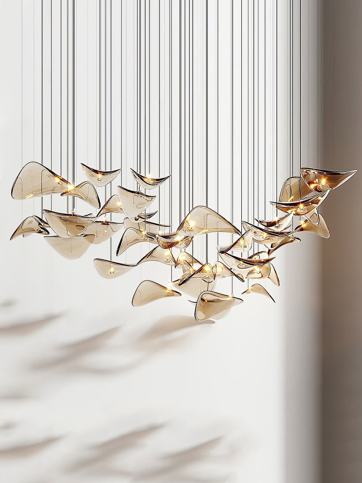 Lioris Butterfly Gold Pendant Light