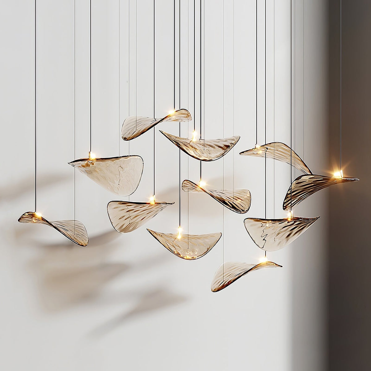 Lioris Butterfly Gold Pendant Light