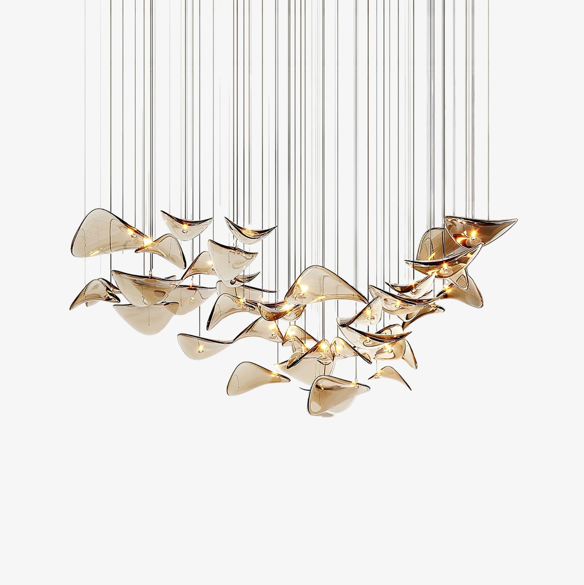 Lioris Butterfly Gold Pendant Light