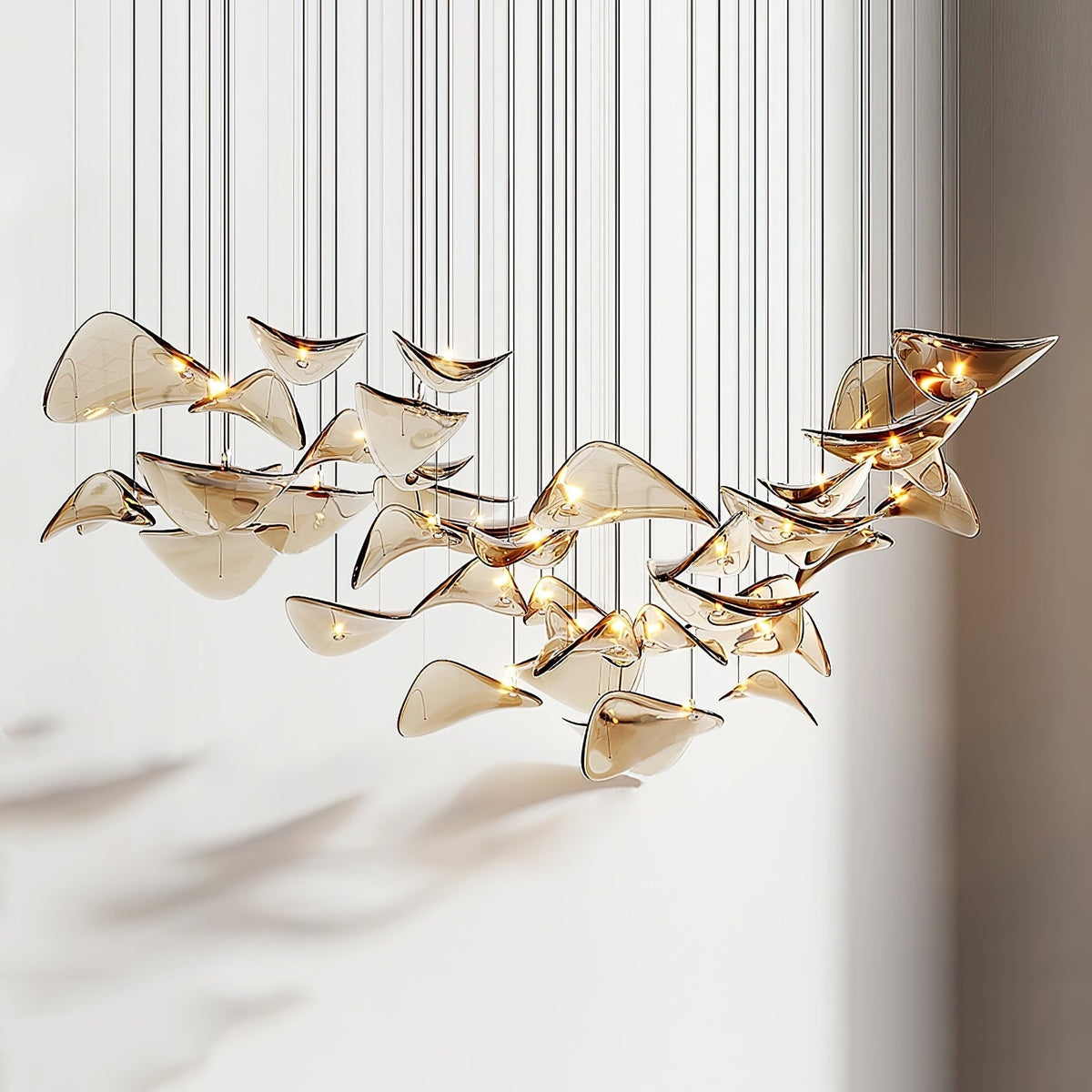 Lioris Butterfly Gold Pendant Light