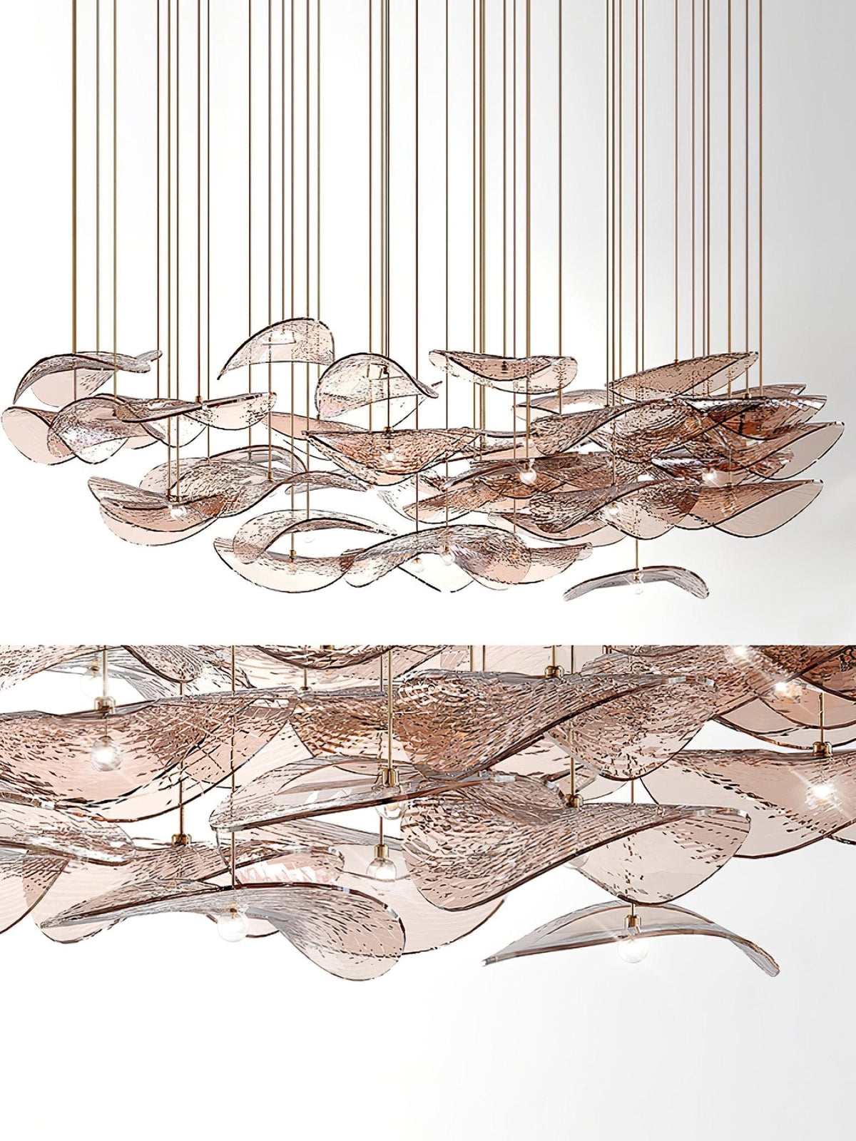 Lioris Butterfly Gold Pendant Light