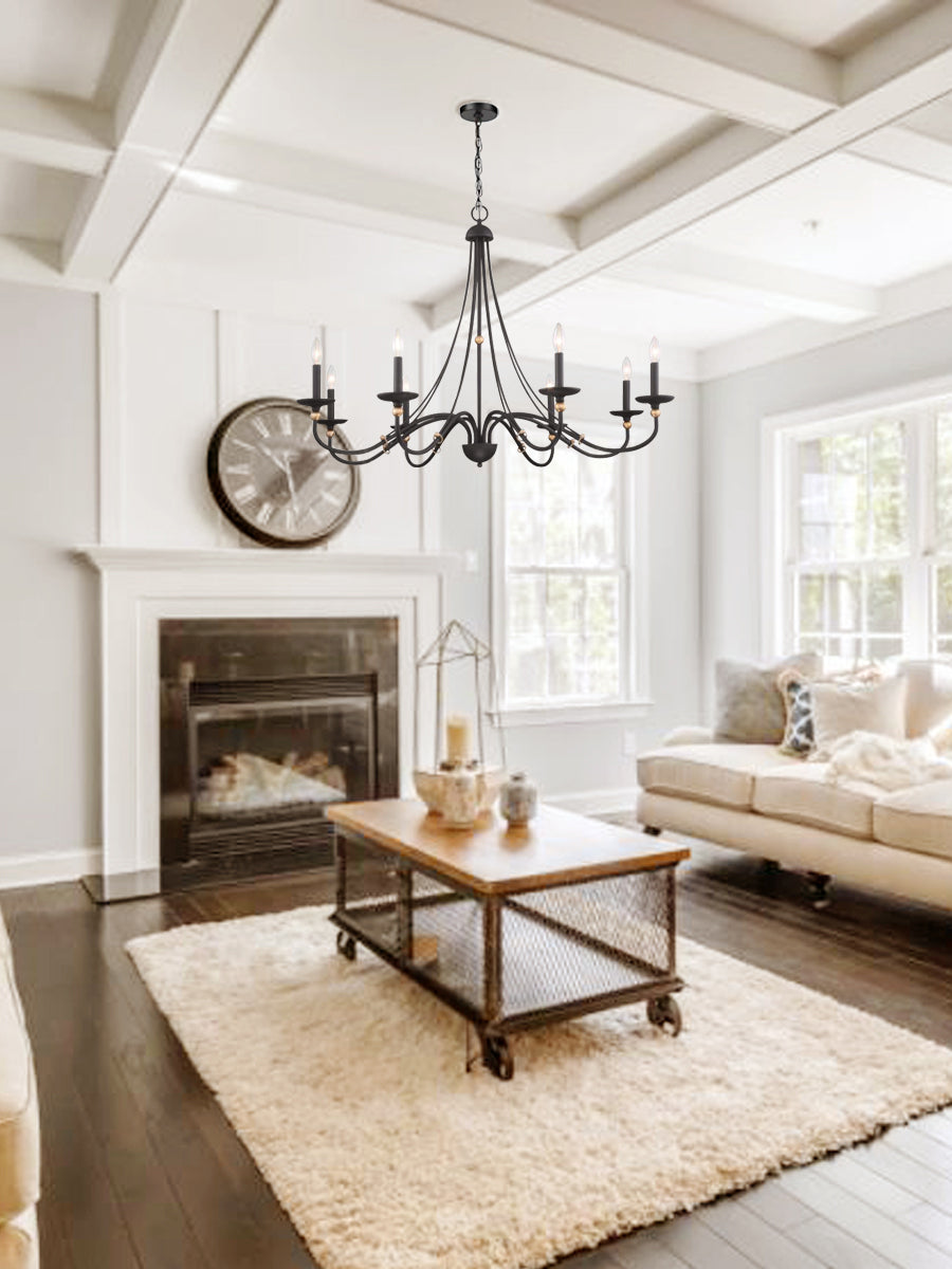 Avenerian Vintage Industrial County Chandelier