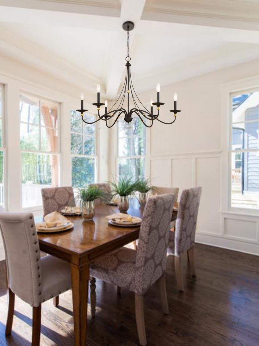 Avenerian Vintage Industrial County Chandelier