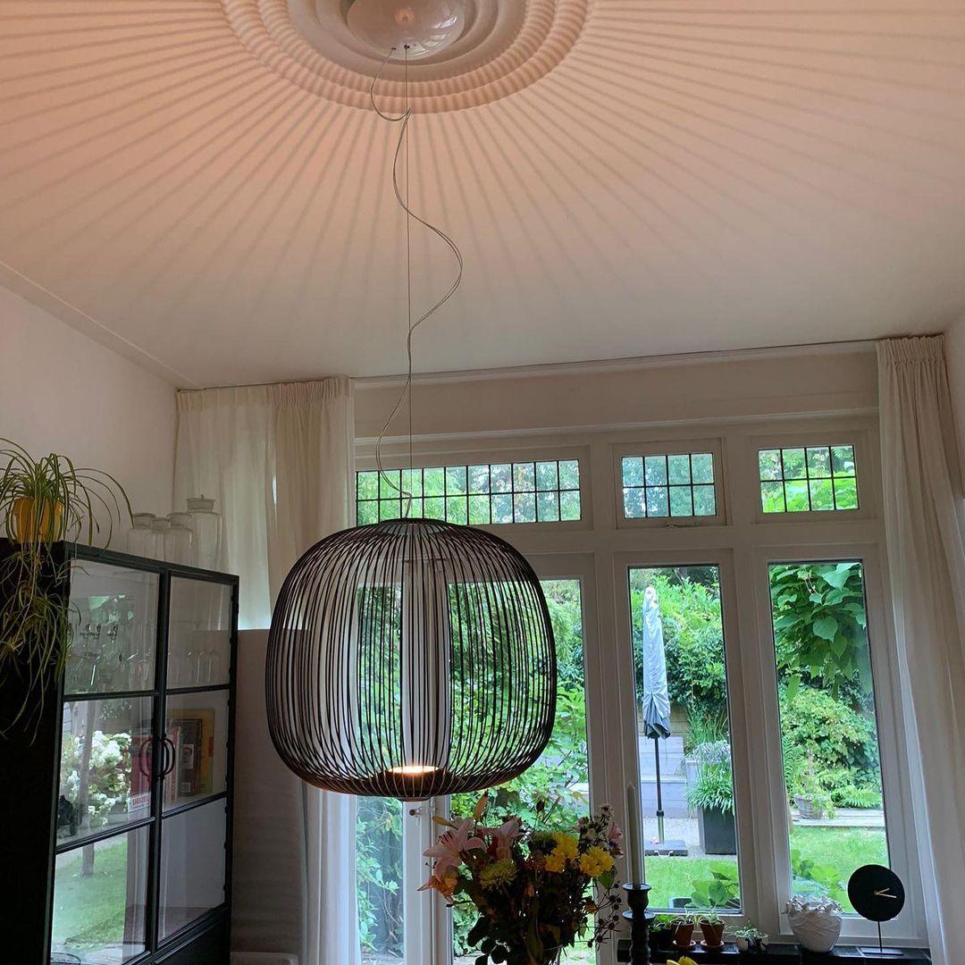 Lumio Lightweight Spokes Cage Pendant Light