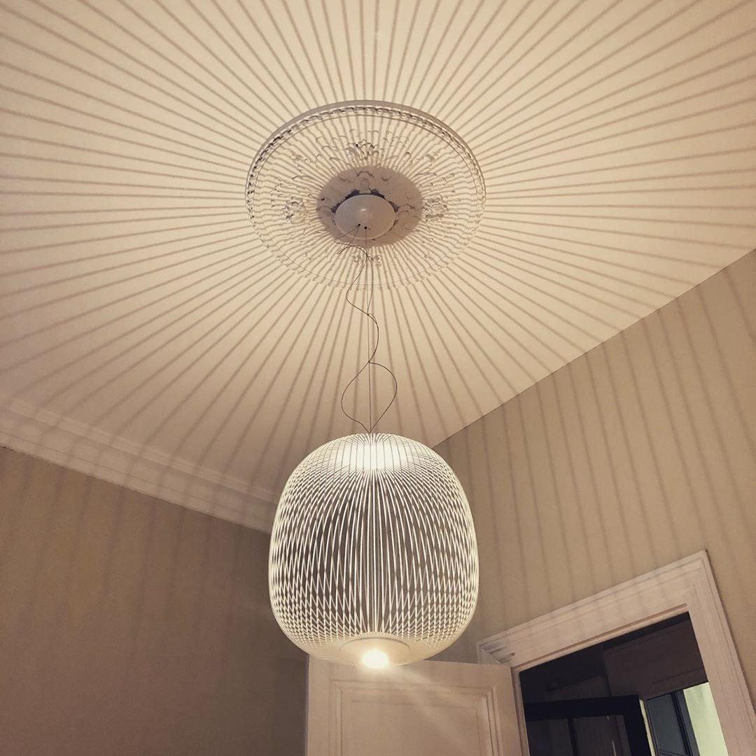 Lumio Lightweight Spokes Cage Pendant Light