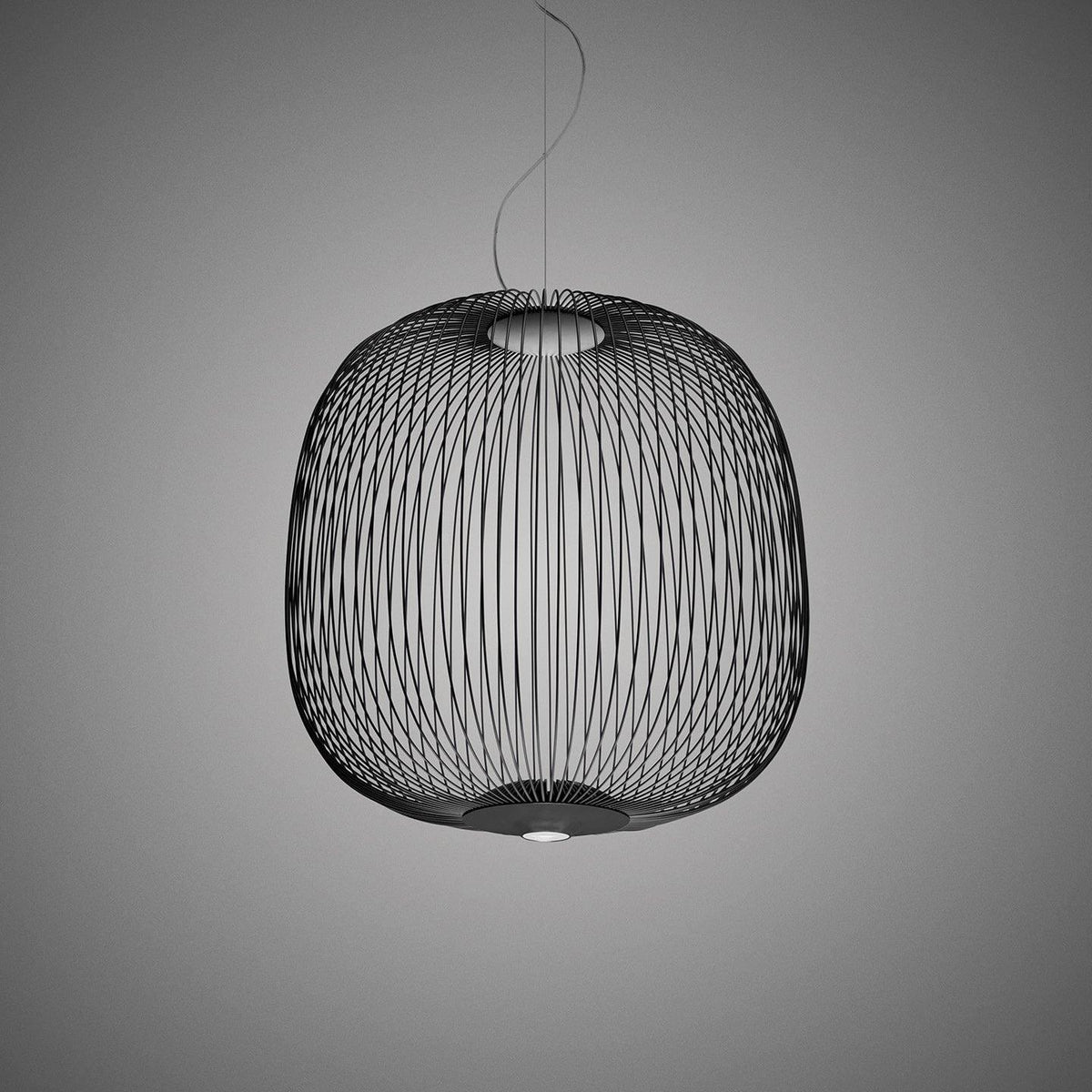 Lumio Lightweight Spokes Cage Pendant Light
