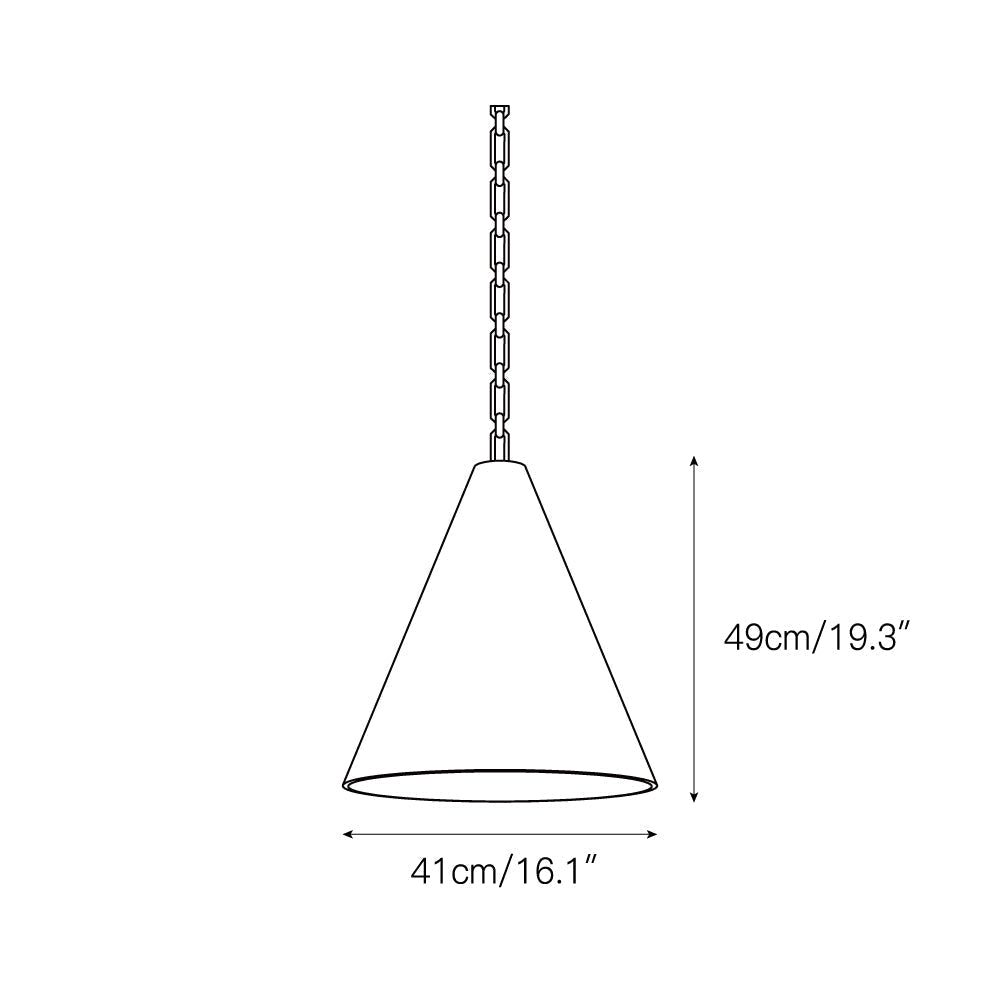 Selirine White Plaster Pendant Lamp